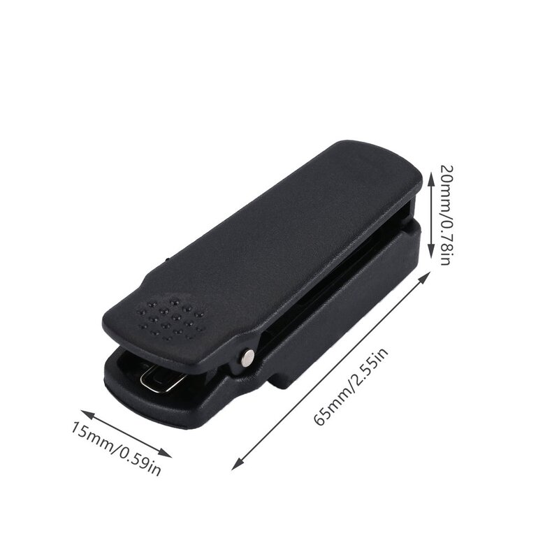 Pince de ceinture pour Baofeng étanche bidirectionnel Radio talkie-walkie pour Baofeng BF-A58 UV-9R Plus GT-3WP UV-XR