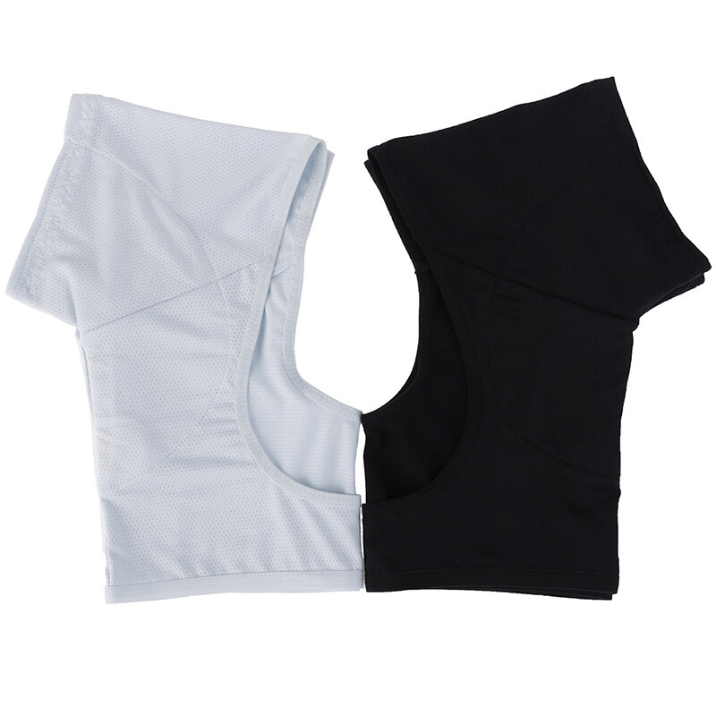 1Pc T-shirt Form Schweiß Pads Polyester Faser Reusable Waschbar Unterarm Achsel Schweiß Pads Parfüm Absorbieren