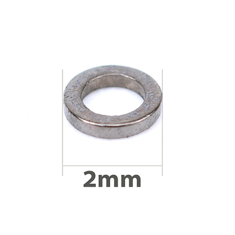 10/20/50/100 szt. O-ring silny pierścień 2mm anty-rdza Rio Leader Fly Fishing okrągłe pierścienie-bez krawędzi małe owalne pierścienie