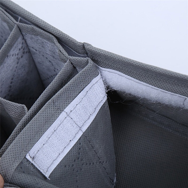 30 Grids Folding Detachable Underwear Socks Storage Box Drawer Organizer Case