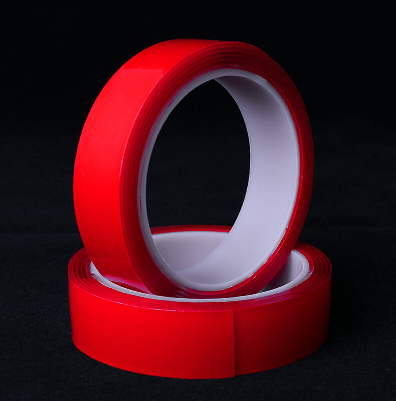 1PC Double-sided Length 3/M Width 6/8/10/12/15/20MM Strong Clear Transparent Acrylic Foam  Tapedouble Sided Adhesive Tape