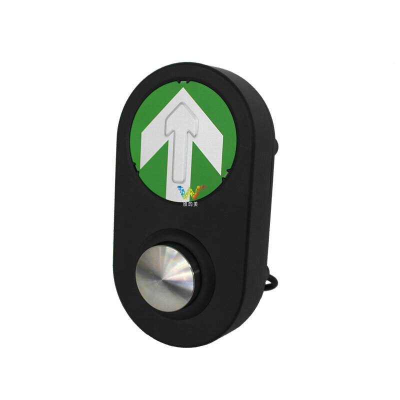 Водонепроницаемая дорожная безопасная пешеходная Светофорная Кнопка зеленого цвета