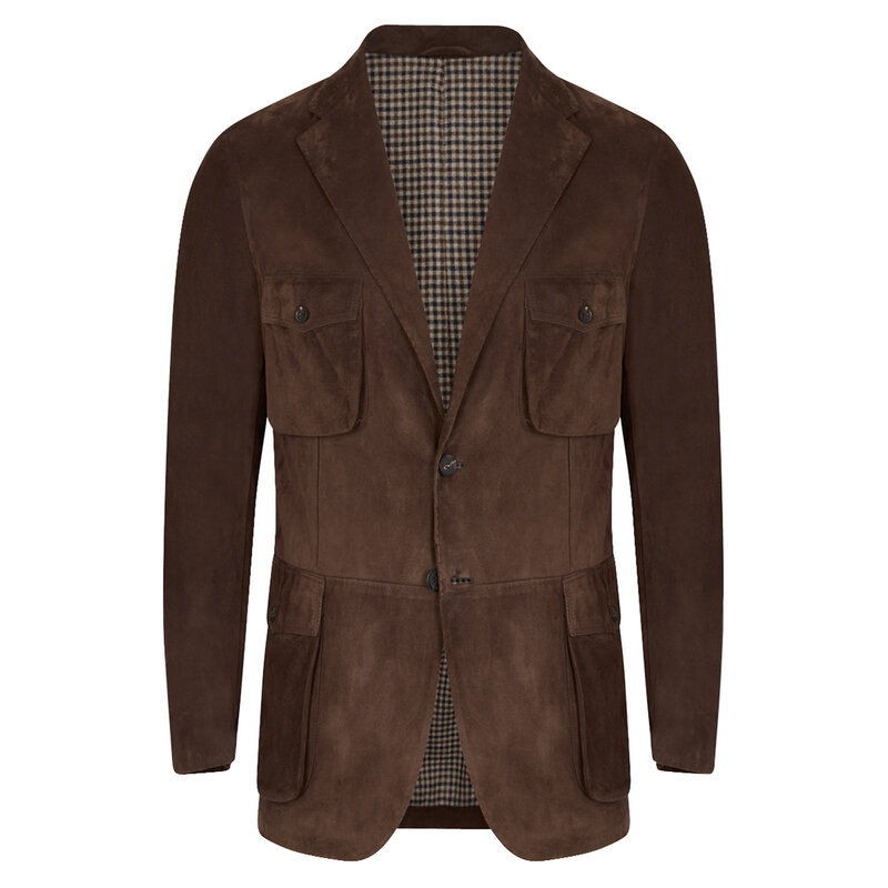 冬固体スーツジャケットイングランドスタイルスマートカジュアル男葛厚いウールの男性のファッション2021