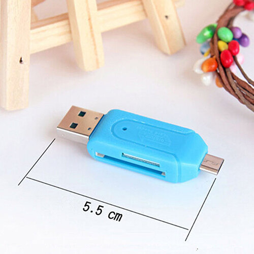 USB OTG кардридер Pen Drive 2 в 1, высокоскоростной флэш-накопитель с реальной емкостью, флэш-накопитель для телефона, бесплатная доставка