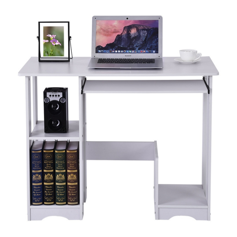 Computer Desk, Desktop Home Modern Simple Minimalist Desk Writing Desk Laptop Study Table Office Workstation for Home Office