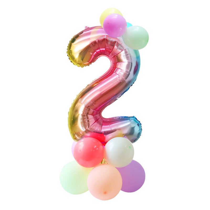 Joy-Enlife – ballon licorne en latex avec confettis dorés, décorations de fête d'anniversaire, fournitures de décoration pour fête prénatale pour enfants