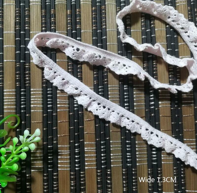 탄성 리본 Guipure 코튼 레이스 원단, 의류 공예용 재봉 트림 레이스, FR4, 1 야드, 1.5cm