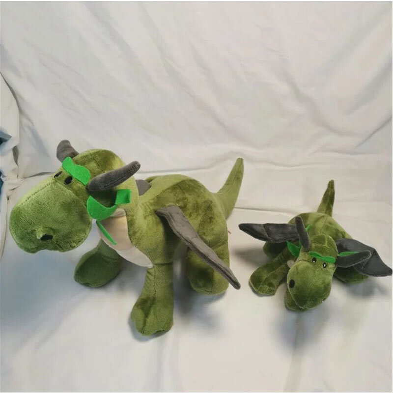 Kawaii peluches grandes dinosaurios coisas brinquedos bonecas cabeça dupla gigante de pelúcia dinossauro casa acessórios de decoração para o presente do menino