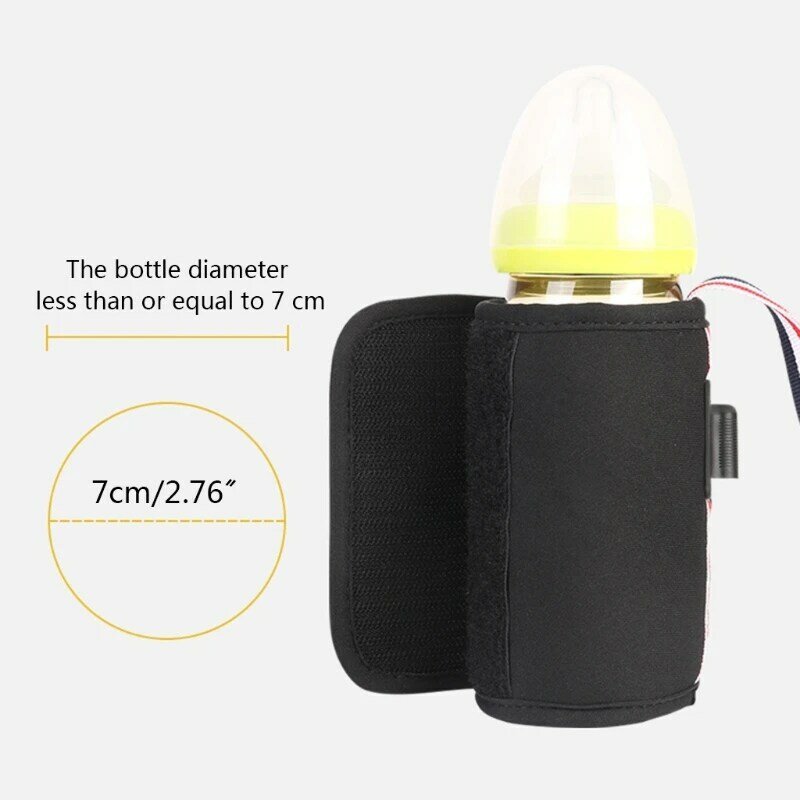 Usb Baby Portable Bottle Warmer Heater Travel Cup Milk Beverage Warm Heater Baby Milk Bottle Warmer Thermostat Portable