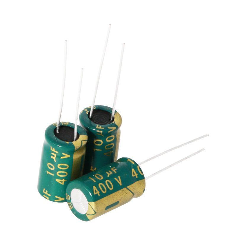 10 шт. высокочастотный низкоомный линейный электролитический конденсатор 400 В/10 мкФ 15 мкФ объем 10*17