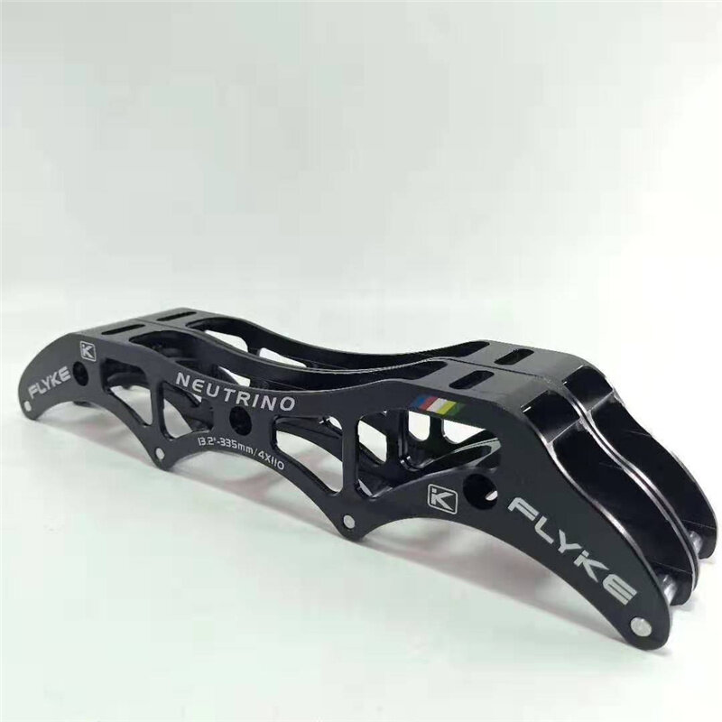 Flyke-patinete neutro 3x 125mm, 3x110mm e 3 rodas, estrutura para patins de velocidade, 4x100mm, 4 x mm, 4x90mm, 1 par