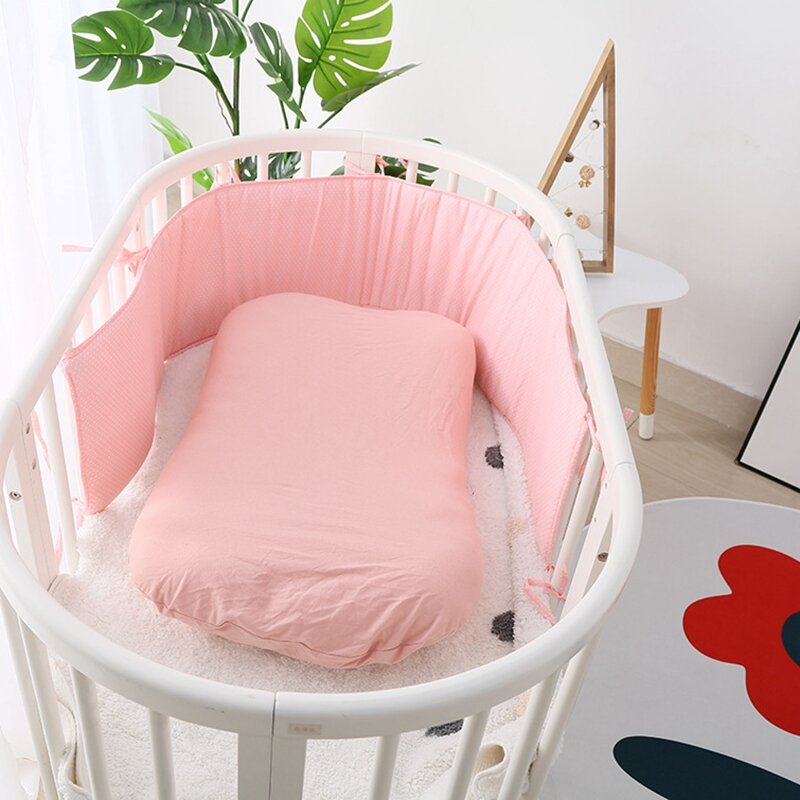 Chaise longue portable en coton pour nouveau-né, lit de accent pour filles et garçons, CPull Toddler Nursery