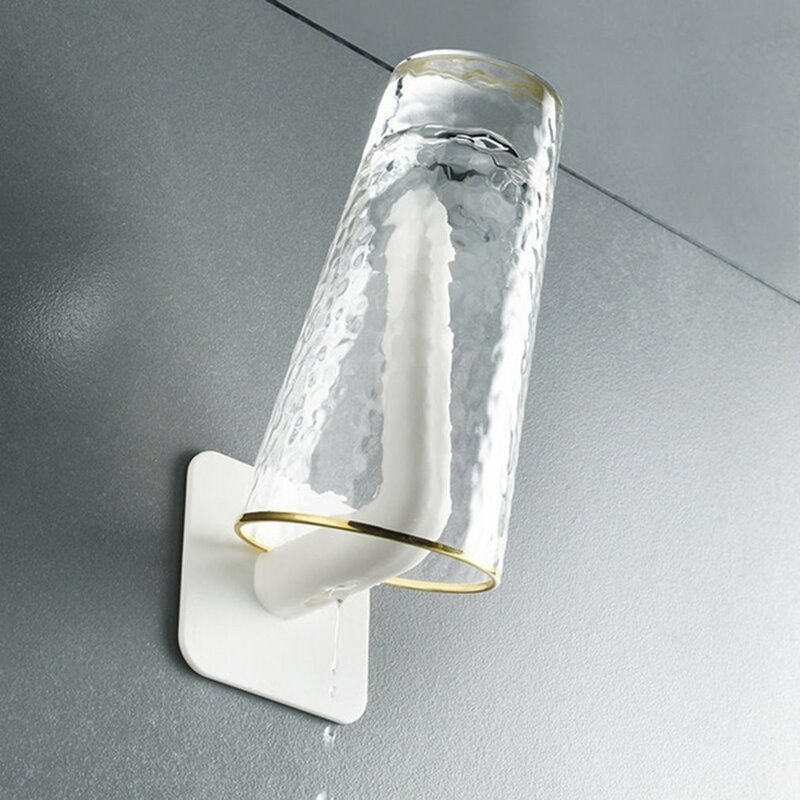 Pemegang Kertas Toilet Rak Tisu Bebas Lubang Rak Dinding Dapur Kamar Mandi Penyimpanan Kertas Gulung Pegangan Jendela