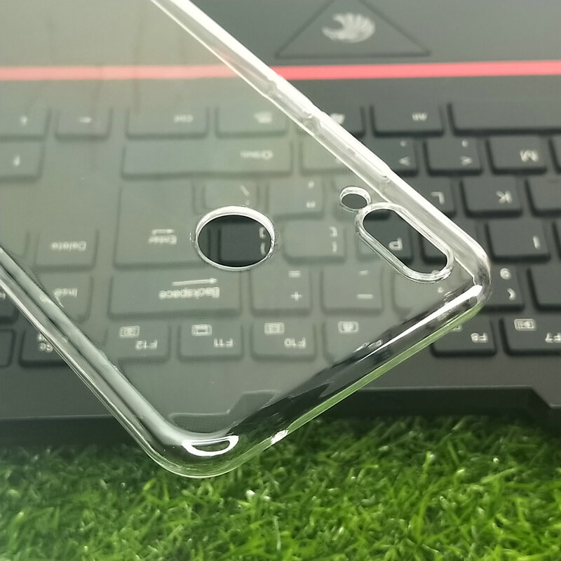Funda rígida de PC Ultra transparente para Huawei Nova3i, carcasa trasera protectora transparente delgada