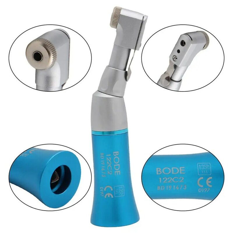Dental kątnica niska prędkość rękojeści Dental turbiny powietrza rękojeści stomatologicznej 1:1 stosunek klucz/Push