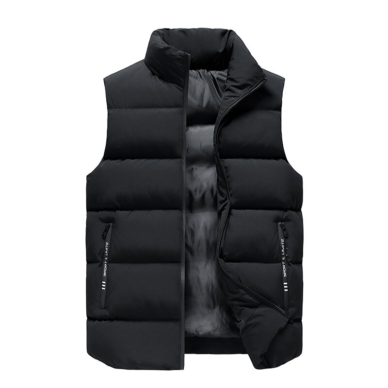 Chaleco informal para hombre, chaqueta gruesa, aumento de M-8Xl, Otoño e Invierno