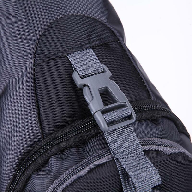 Sac de poitrine étanche pour hommes et femmes, sac de taille fonctionnel en nylon, sac à dos à bandoulière lancé par le sport de plein air, sacs de camping de voyage en poudre
