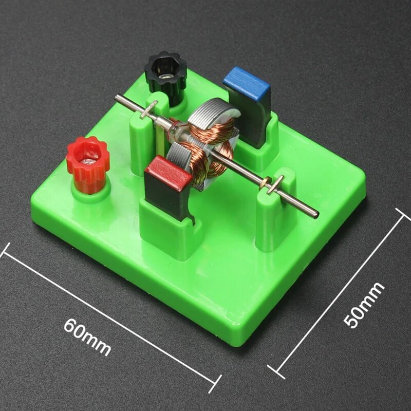 Modelo de Motor eléctrico de CC para niños, instrumento de experimento óptico de física, aprendizaje de ciencias, Escuela de física, estudiante educativo