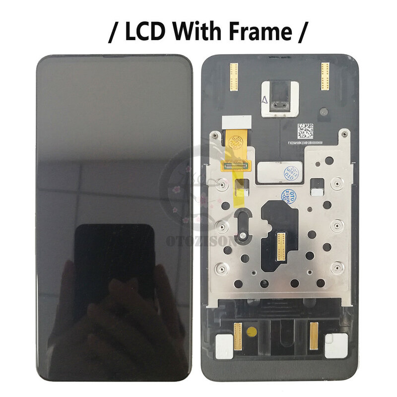 Mi Mix 3 5G LCD para Xiaomi Mix3 M1810E5GG LCD com quadro de exibição Tela Touch Sensor Digitalizador Conjunto completo Mix 3 Display 6,39 “