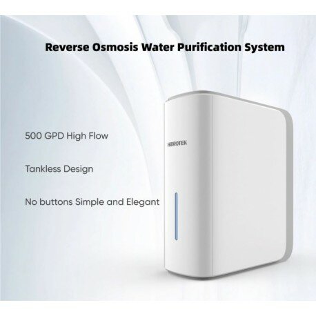 Osmosis compacta Snow Burg 500 GPD. flujo directo 2.000 litros/dia