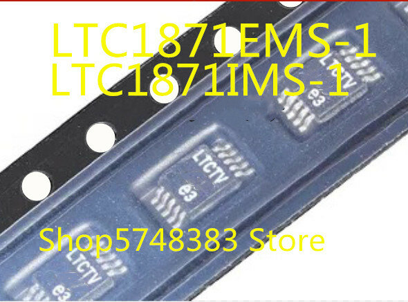 10 шт./лот новый оригинальный LTC1871IMS-1 LTC1871EMS-1 LTC1871IMS LTC1871EMS LTC1871 маркировка LTCTV MSOP10 IC