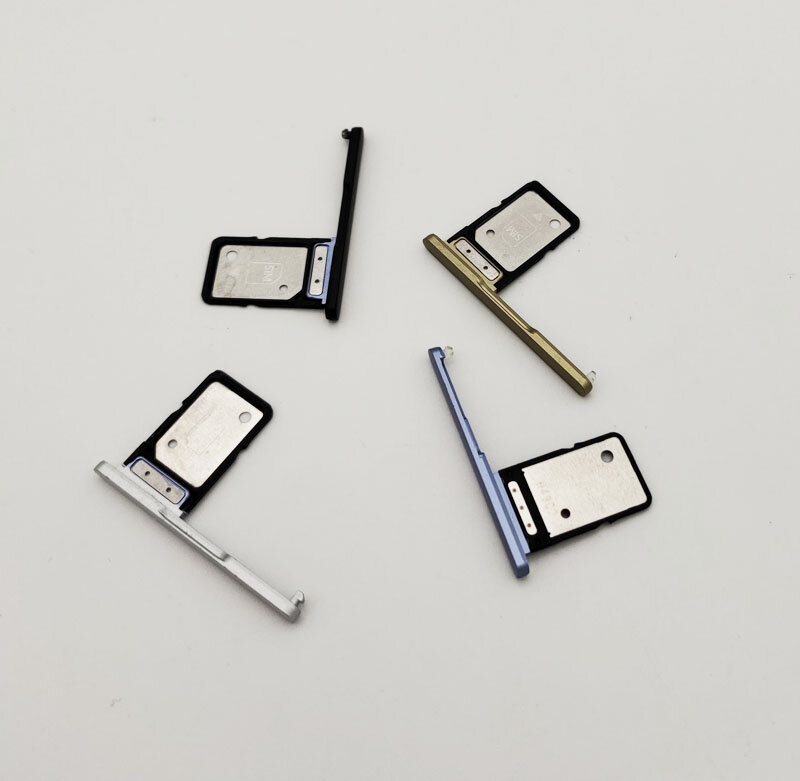 Bandeja de tarjeta SIM Original, soporte de ranura, adaptadores de lector de tarjetas Sim para Sony Xperia XA2 Ultra C8 H4233 H3213, piezas de repuesto