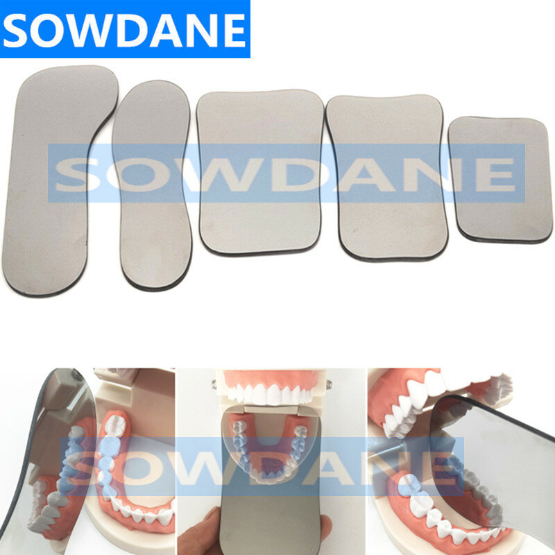 Double-Sides Dental Intraoral Occlusal Photographic Glass Mirror Oral Health Care Dental Orthodontic Mirrors Reflector