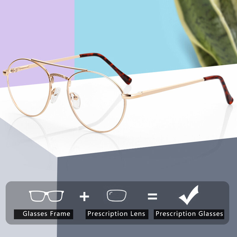 Оптические очки для близорукости BLUEMOKY для мужчин и женщин, сплав, прогрессивные рецептурные, Фотохроматические, в оправе