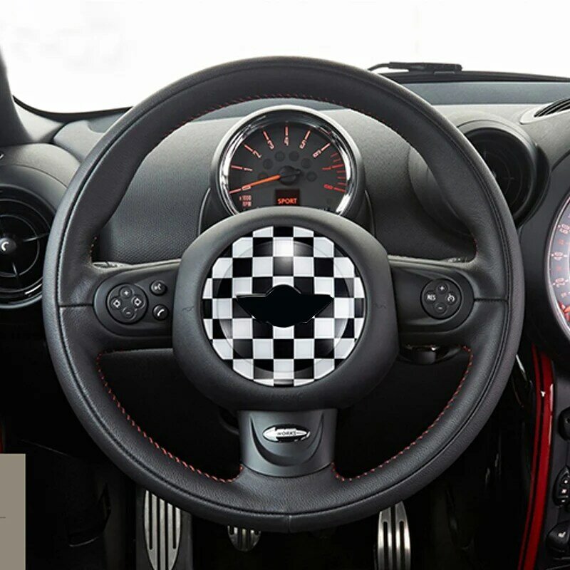 Coprivolante decorativo per MINI Cooper S R55 R56 R57 R60 R61 accessori auto Styling interno shell Car sticker