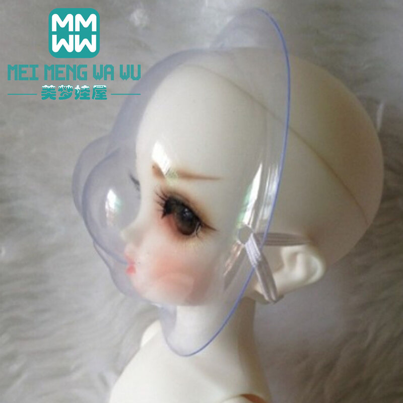 Прозрачный силиконовый чехол для парика для 1/6 1/4 1/3 BJD DD SD MSD YOSD аксессуары для кукол