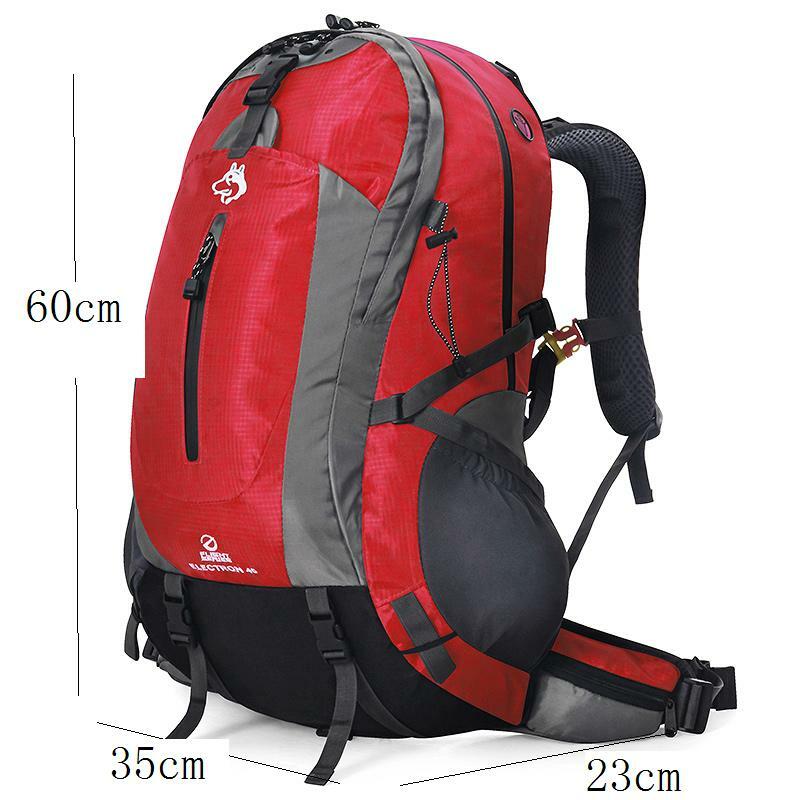 JUNGLE KING CY9017 45L дождевик, Треккинговый походный туристический рюкзак, сумка для спорта на открытом воздухе, нейлоновый дорожный рюкзак для кемпинга, чехол, сумка