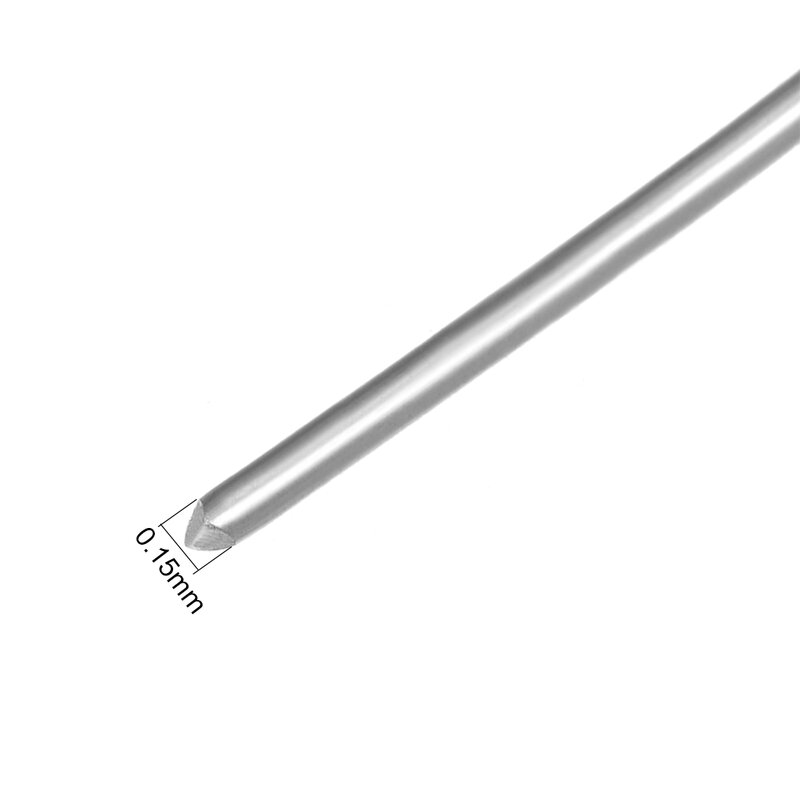 Uxcell-cable de resistencia de calefacción para elementos de calefacción, cables de resistencia de nicromo, 38AWG 34AWG 35AWG 37AWG, 0,1mm, 0,12mm, 1 unidad