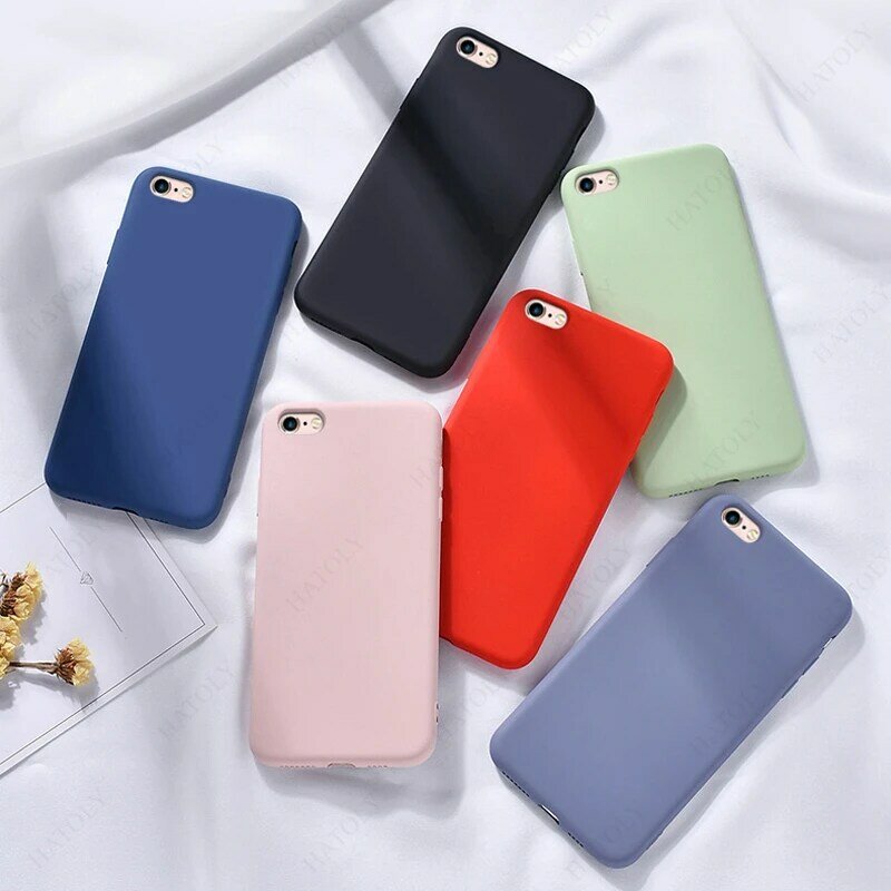 For iPhone SE 2020 2022 Case for iPhone 14 13 12 Pro Max Mini Cover Liquid Silicone Phone Case for iPhone 11 X XR XS 7 8 Plus