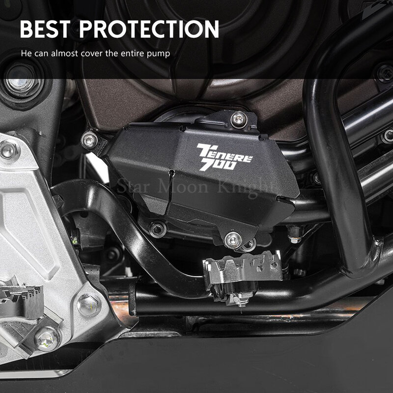 Motorcycle Accessories Water Pump Protection Guard Cover For YAMAHA Tenere 700 Tenere700 XTZ 700 XTZ700 T7 T700 2019 2020 2021