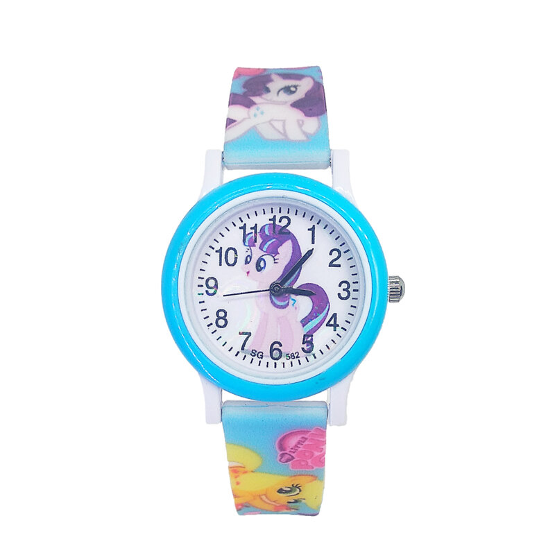 Часы наручные Детские кварцевые, милые, с изображением милой лошади, для девочек и мальчиков, подарок для детей