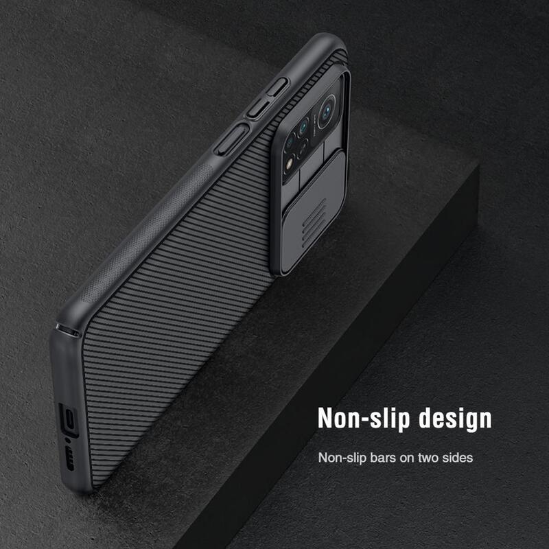 Bảo Vệ Camera Ốp Lưng Cho Xiaomi Redmi Note 12 Pro Plus Mi 10T 11T Pro Note 10 NILLKIN camshield Nắp Trượt Ống Kính Bảo Vệ