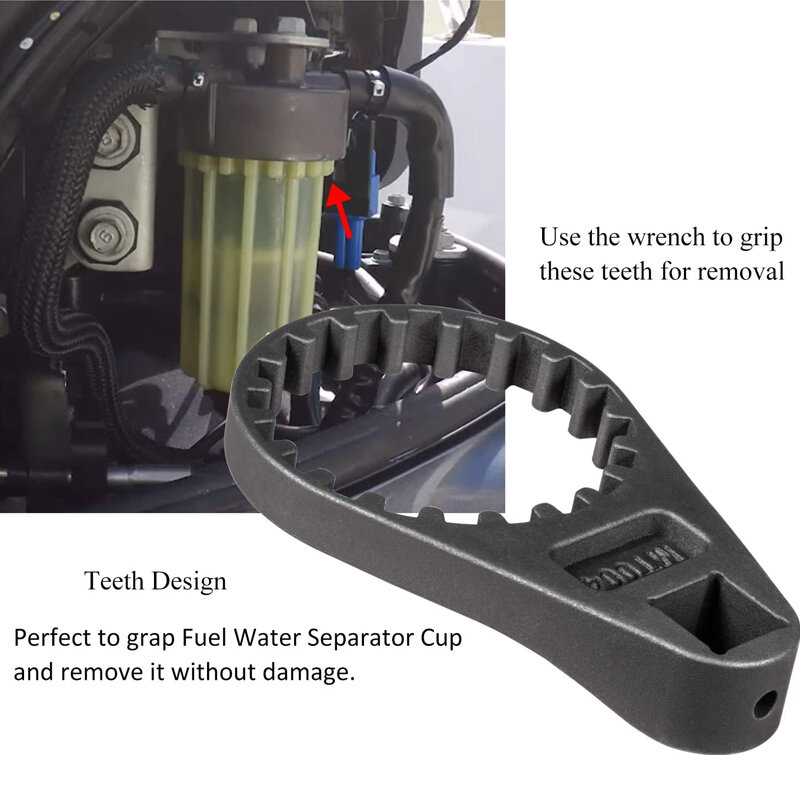 Инструменты для лодки топливный фильтр Водяной сепаратор гаечный ключ MT0041 для Yamaha 4-stroke от 150 до 350 HP серийный номер 0406,HDPI 2006 до тока