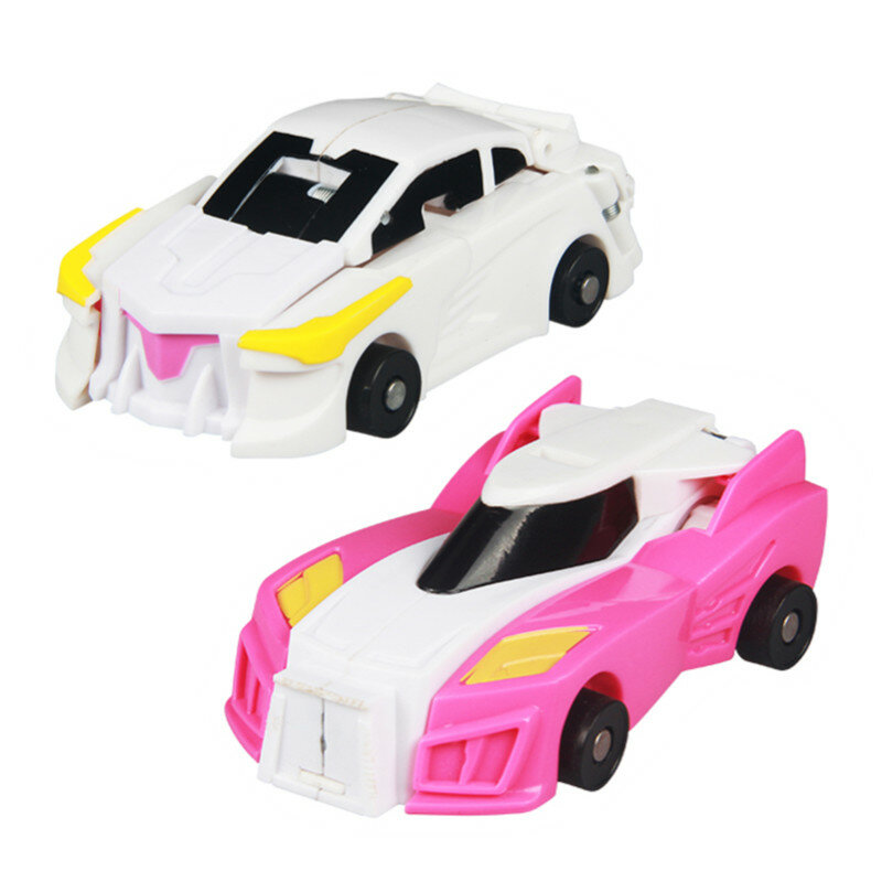 Hello Carbot-robot de cuerpo de unicornio serie Mirinae Prime, modelos de juguete 2 en 1, modelo de coche deformado de un paso, juguetes para niños