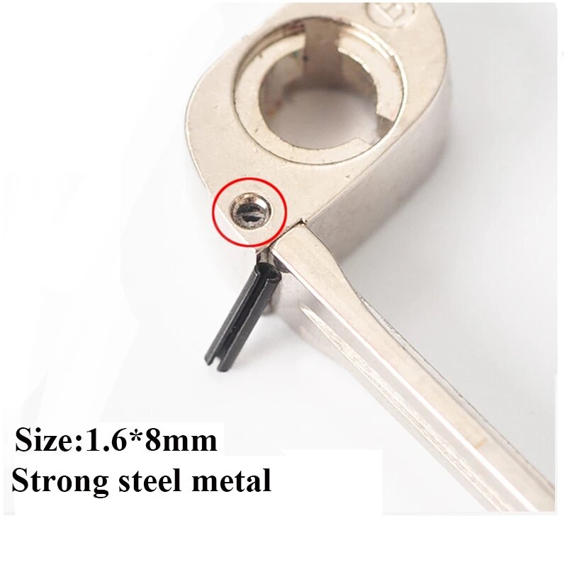 Pasador de fijación para llave de coche VVDI, 100/200 piezas, 1,6 MM, pestillo de llave remota con fuerte Pin de hierro