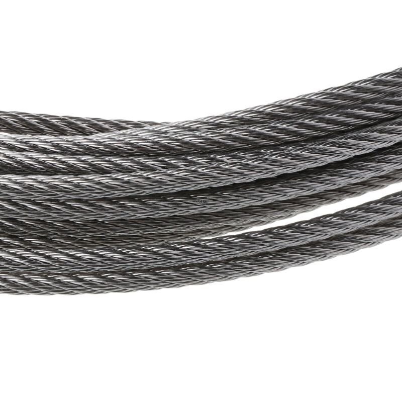 새로운 10m 304 스테인레스 스틸 와이어 로프 소프트 낚시 리프팅 케이블 7 × 7 빨랫줄