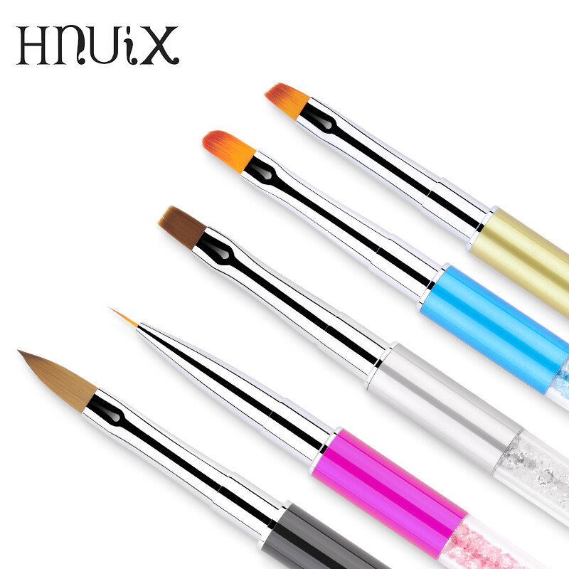 Nail Brush Art Nail Manicure Brushes Set Line Flower Pen Pointing Painting Design Acrylic Nail Gel Brush for Manicure Liner New