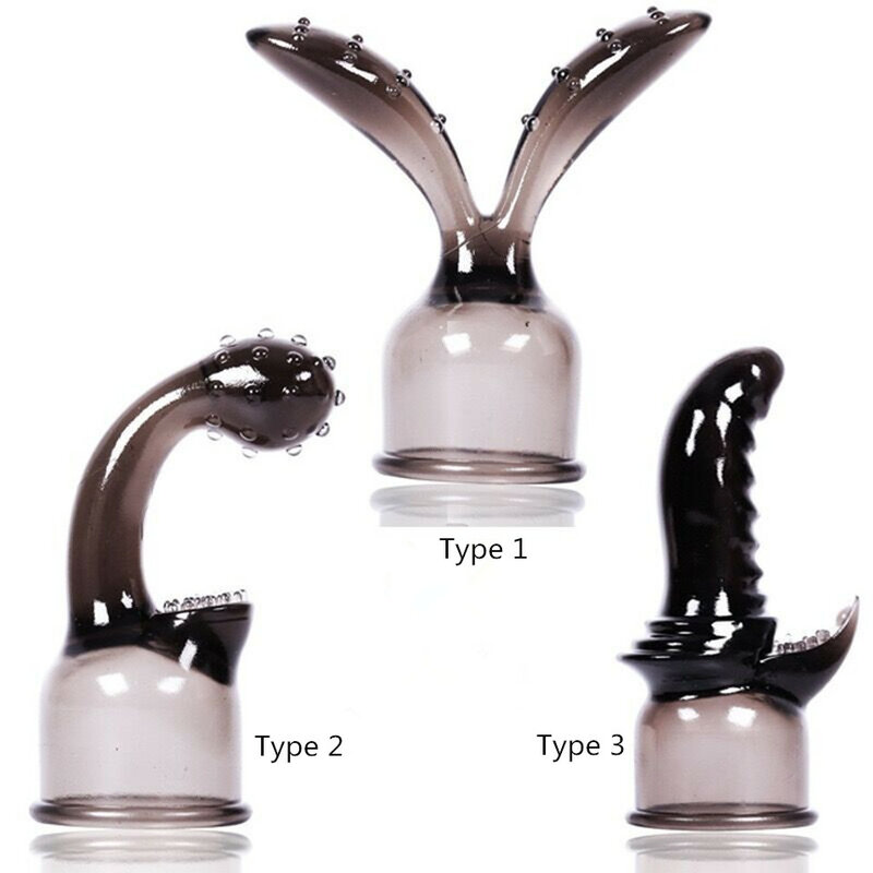 Accessoires de tête de vibrateur, différents Styles de baguettes AV, matériau TPR mamelon vagin Clitoris point G stimuler jouets sexuels, produit pour adultes