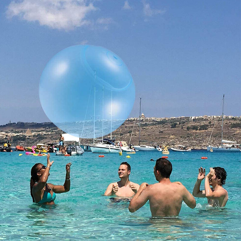 Magiczna kula bańka gigantyczna niesamowita kula kąpielowa wysadzić balony zabawka zabawa impreza letnia gra kula kąpielowa piłeczka antystresowa