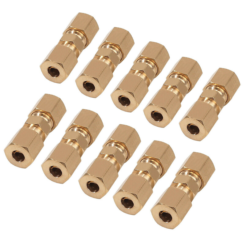 Brake Line Connector Without Flaring 4.75mm 3/16 Useful Brake Line Connector For Brand New Brake Line Car Accessories Parts