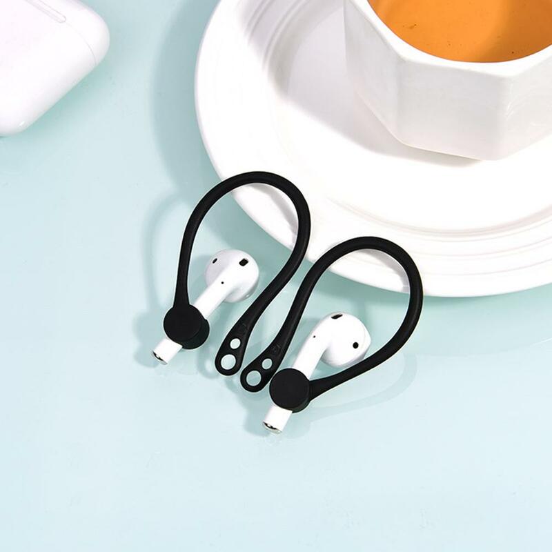 Custodie per auricolari 3D per 1 2 Mini cuffie Bluetooth Anti caduta ganci per auricolari supporto per auricolari per Air pods 2 accessori per custodia