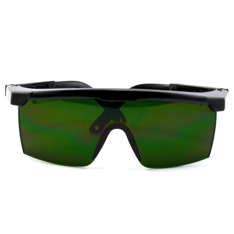 ไฟLEDป้องกันรังสีแว่นตาQCทำงานAnti-Ultravioletแว่นตากระจกเท้าปรับกระจก