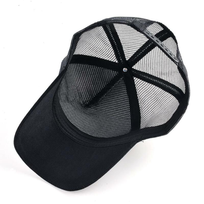 TQMSMY ฤดูร้อน Unisex Hip Hop ปักสัตว์หมวกเบสบอลชายหมวกผู้หญิง Breathable ตาข่ายหมวก Snapback หมวก Trucker หมวกหมวก