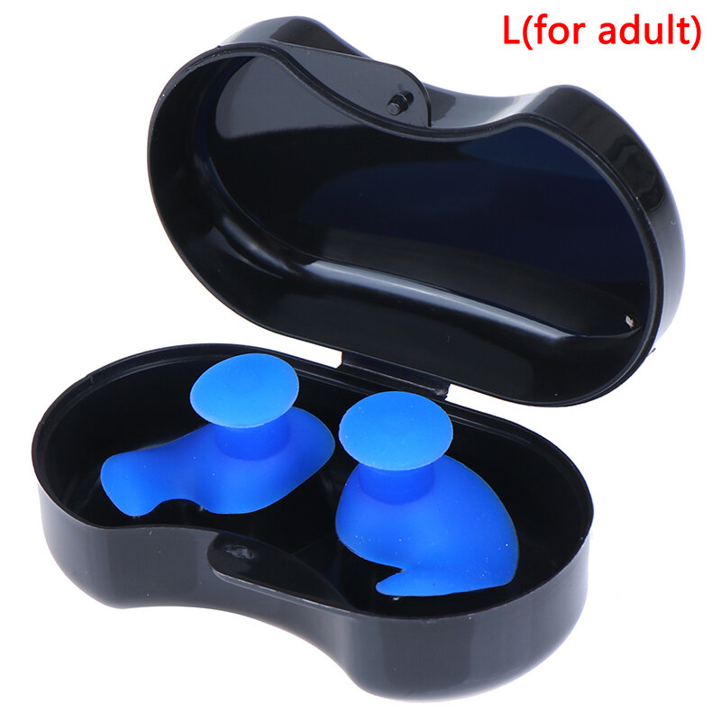 1Pair Soft Ear Plugs Environmental Silicone Waterproof Dust-Proof Earplugs Diving Water Sports Swimming Accessories