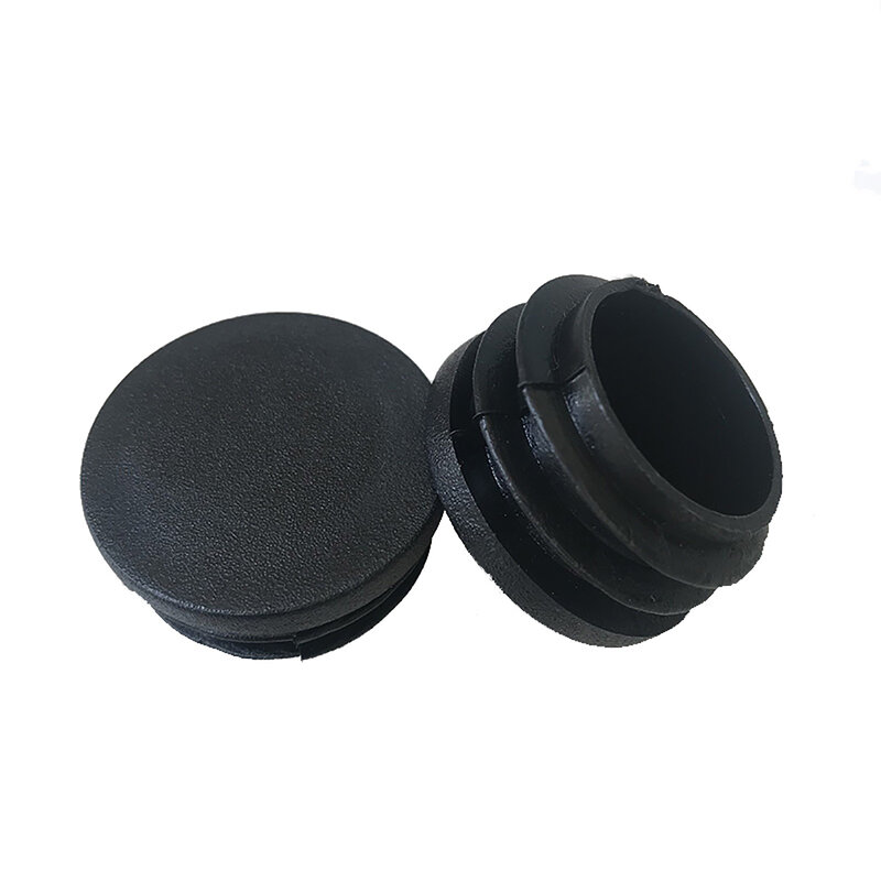 4-50pcs Thicken Round Plastic Blanking End Cap 16 19 22 25mm Chair Table Feet Cap Tube Pipe Insert Plug Decorative Dust Cover