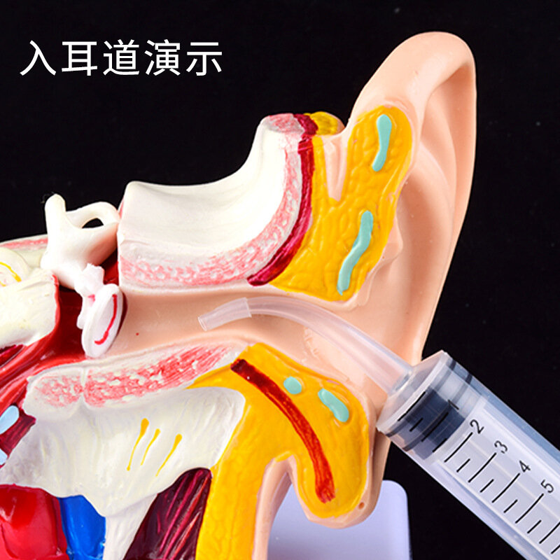 Urządzenie do mycia uszu przekłute ucho kanał słuchowy pochłaniający spłukiwanie wody urządzenie do mycia uszu czyszczenie narzędzi